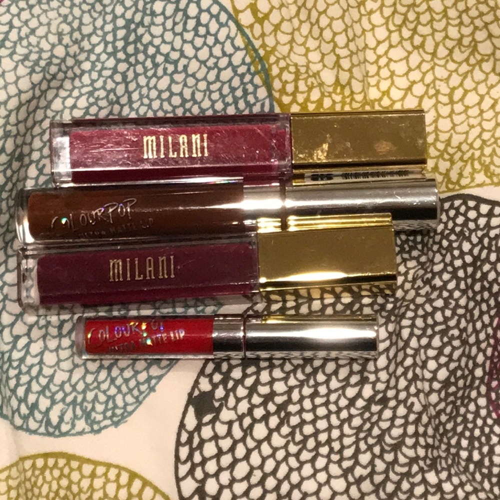 Liquid Lipsticks from Milani & Colour Pop